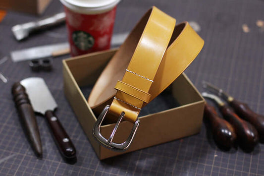 How To Make a Leather Belt by Hand