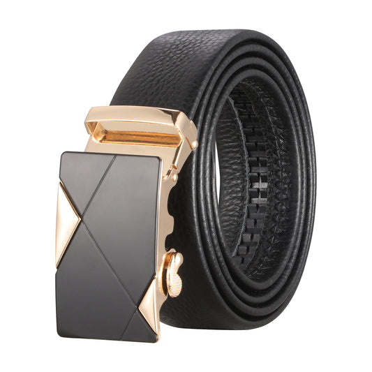 Best Men Slide Buckle Genuine Leather Belt