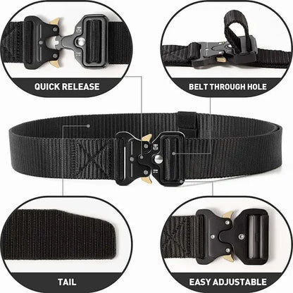 Tactical Belt Military Outdoor Use