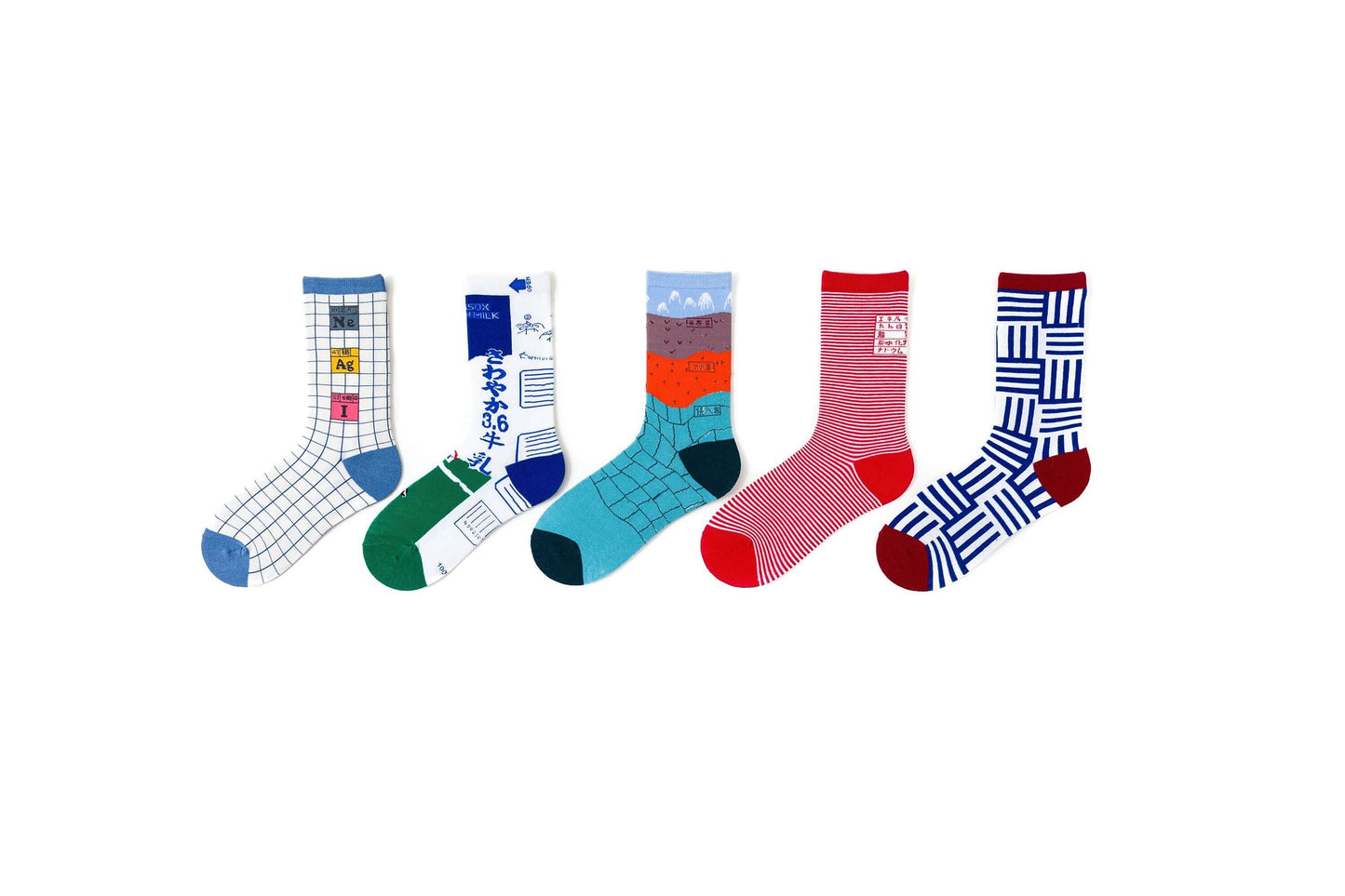 10 Pairs Women Milk Couple Personality Trendy Sports Socks - Beltbuy Store