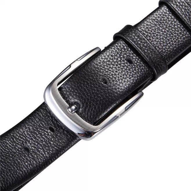 Men Geniune Leather Belt With Pin Buckle For Your Casual Occasion - Beltbuy Store