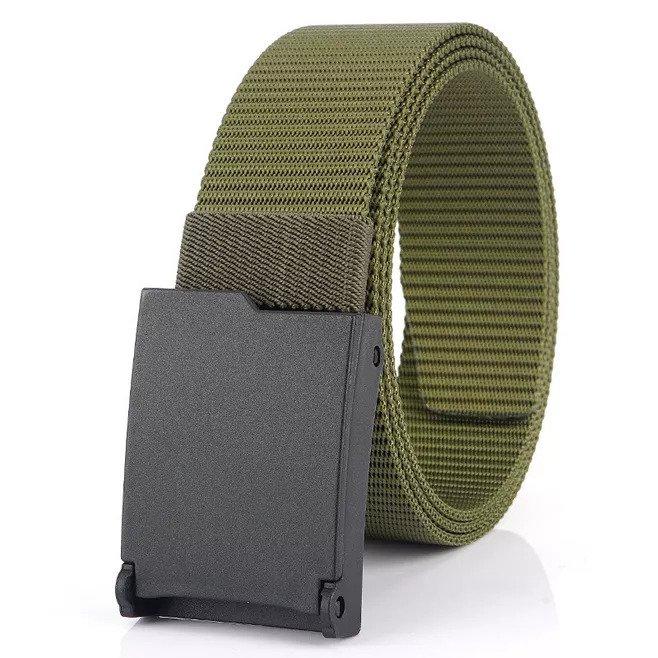 Men Nylon Canvas Tactical Waist Belt With Plastic Buckle - Beltbuy Store