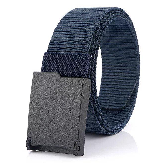 Men Nylon Canvas Tactical Waist Belt With Plastic Buckle - Beltbuy Store