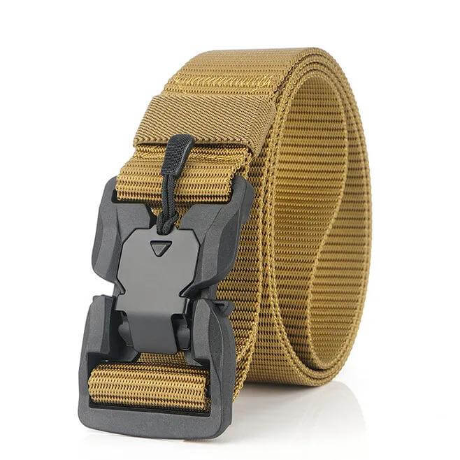 Men Tactical Belt Web Belt Heavy-Duty Quick-Release Metal Buckle Military Use - Beltbuy Store