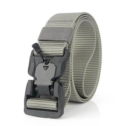 Men Tactical Belt Web Belt Heavy-Duty Quick-Release Metal Buckle Military Use - Beltbuy Store