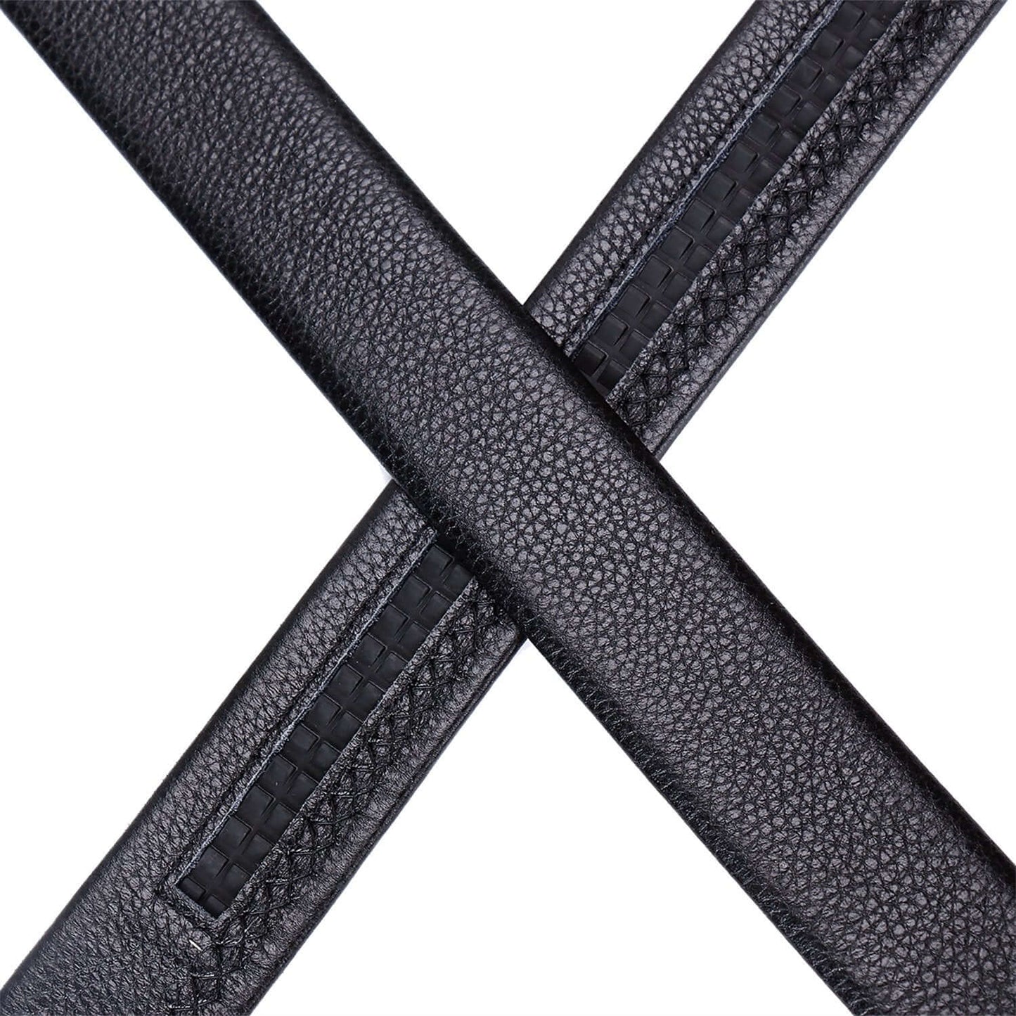 Mens Black Leather Slide Belt High Quality - Beltbuy Store