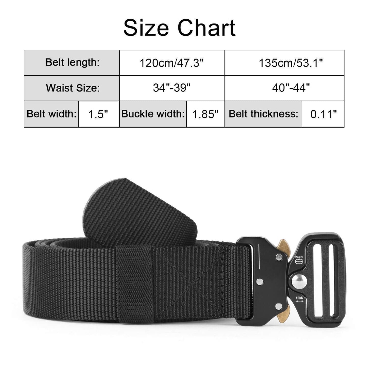 Tactical Heavy Duty Belt Sansths Men Military Webbing Belt - Beltbuy Store