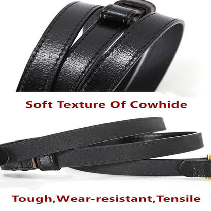 Women Skinny Leather Waist Belt For Dress Adjustable Thin Waist Belt for Lady - Beltbuy Store