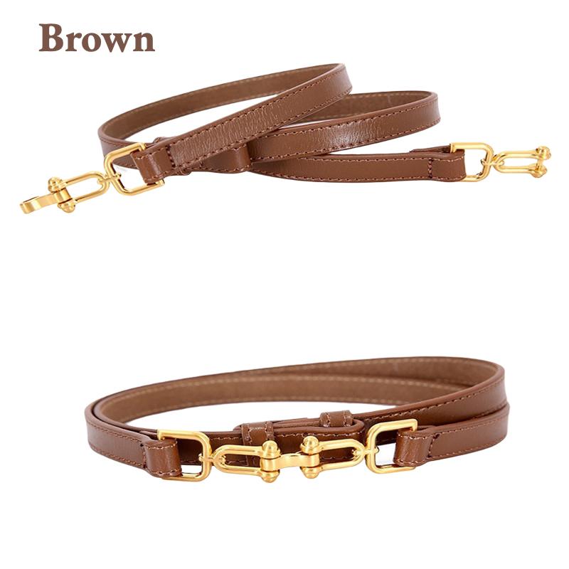 Women Skinny Leather Waist Belt For Dress Adjustable Thin Waist Belt for Lady - Beltbuy Store