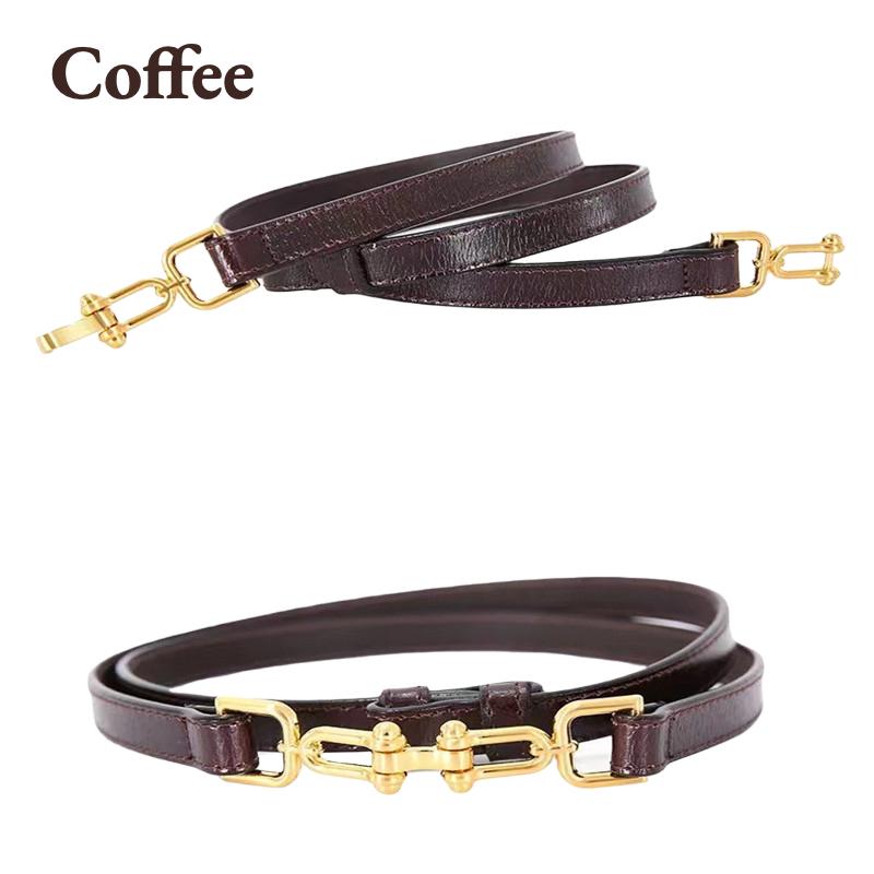 Women Skinny Leather Waist Belt For Dress Adjustable Thin Waist Belt for Lady - Beltbuy Store