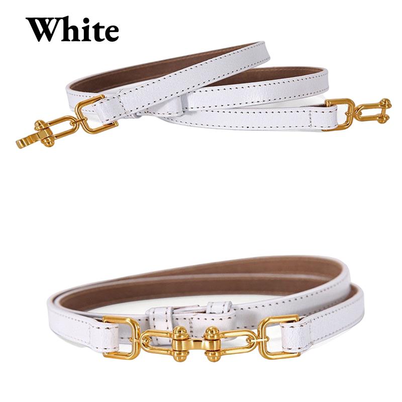 Women Skinny Leather Waist Belt For Dress Adjustable Thin Waist Belt for Lady - Beltbuy Store